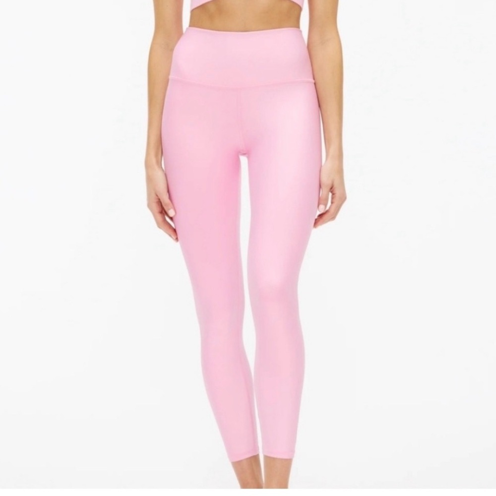 ALO Yoga Airlift SOLD OUT Pink Women's 7/8 High-Waisted Leggings size Small